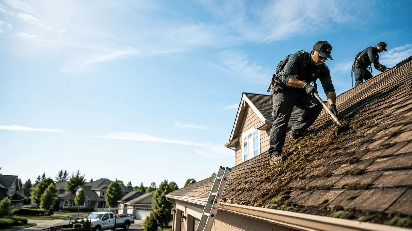 Roof Moss Removal in Huron, CA near me